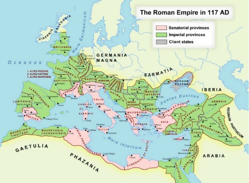 THE ROMAN WORLD INTERACTIVE MAP