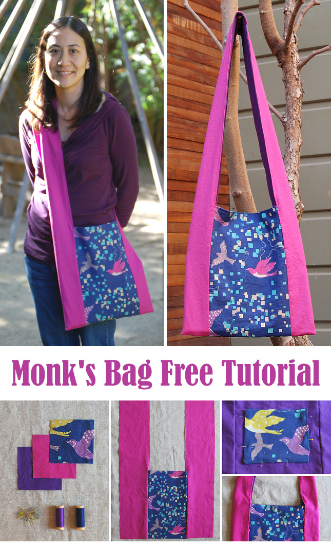 Monk's Bag Tutorial & Pattern