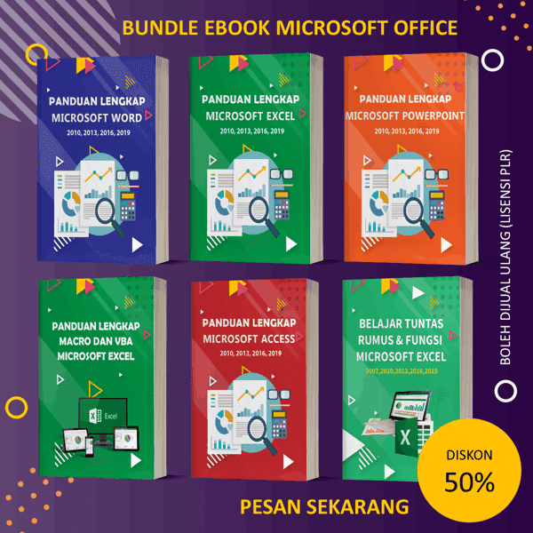 Bundle Ebook Panduan Belajar Office