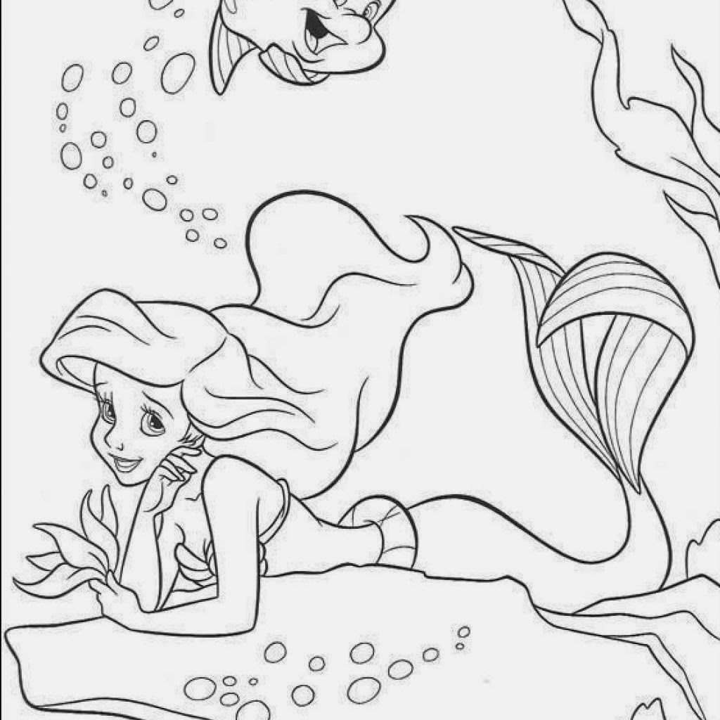 Disney Princess Ariel Coloring Page Free wallpaper