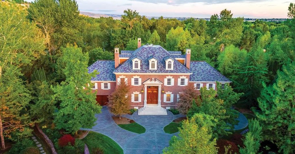 10,000 Square Foot Riverfront Brick Mansion In Boise, ID THE AMERICAN