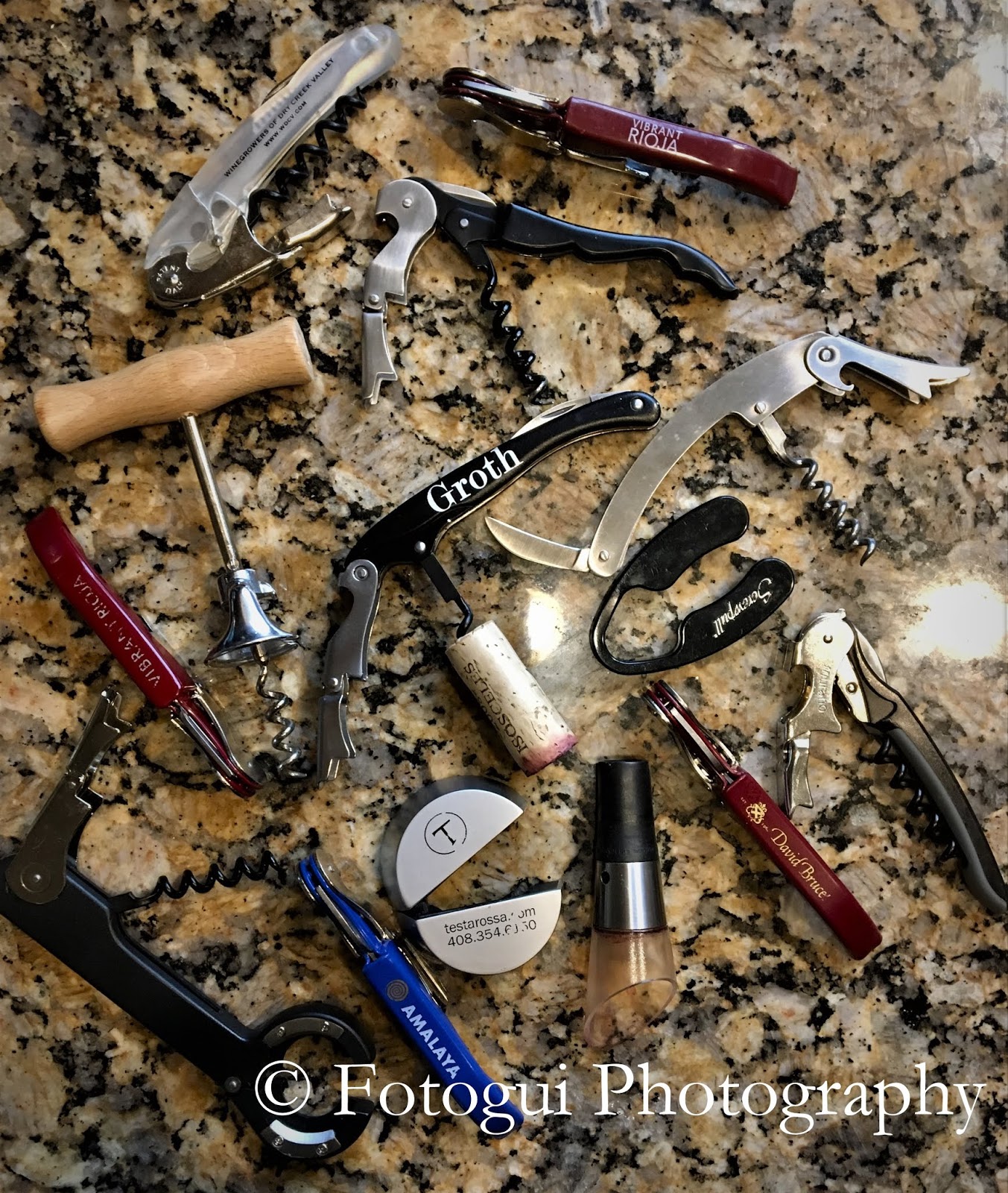 Corkscrews, Wine Bottle Openers and Foil Cutters ohmy!