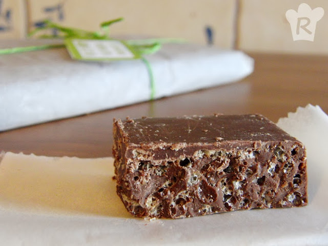 Turrón de chocolate crujiente Turrón de chocolate crujiente