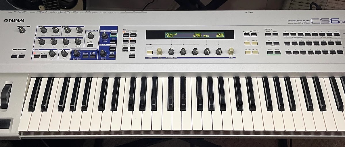 MATRIXSYNTH: Yamaha CS6X Polyphonic Synthesiser & Sampler