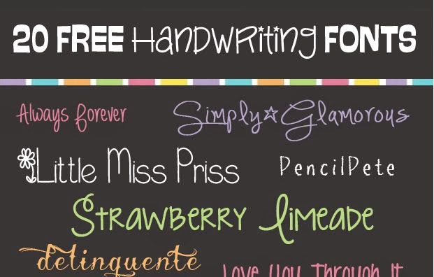 Creative Handwriting Fonts | Hand Writing