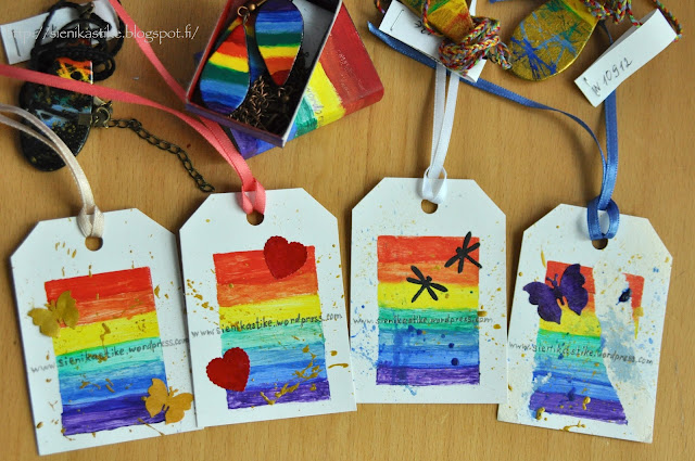 rainbow tags, sateenkaari