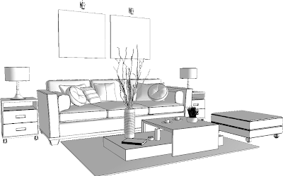  SKETCHUP FREE 3D MODEL SOFA #6 in addition to  VISOPT #7 