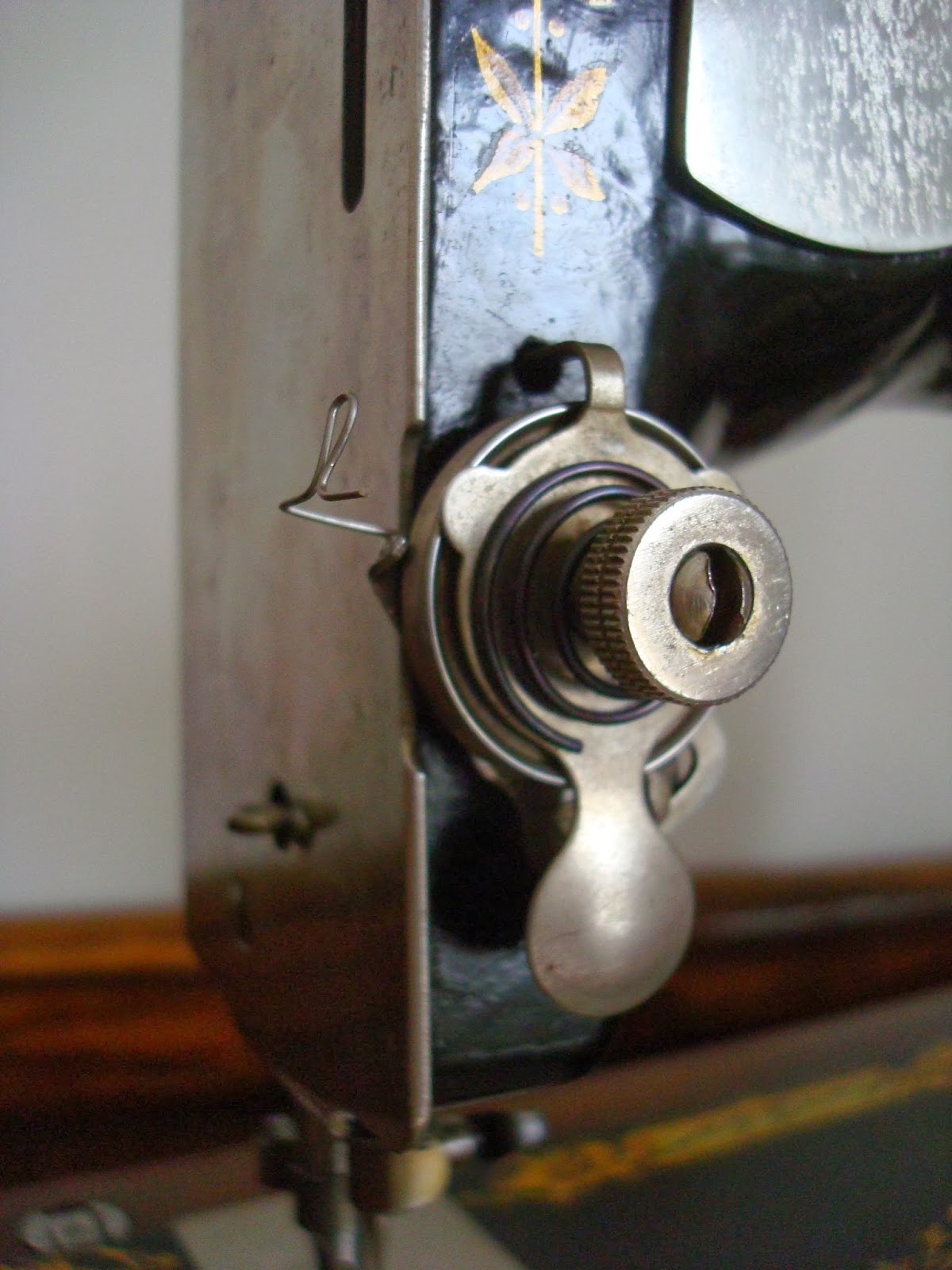 Oil and Thread: New check spring for Singer 28K