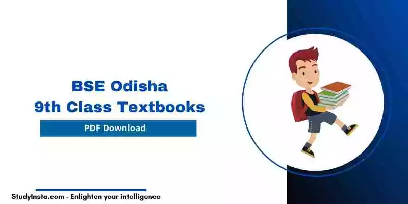 Bse Odisha Class 9th Textbooks Pdf Odisha 9th Books Pdf 2021 Studyinsta