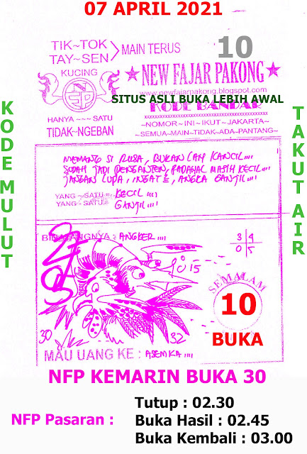 Fajar Pakong Asli Hk