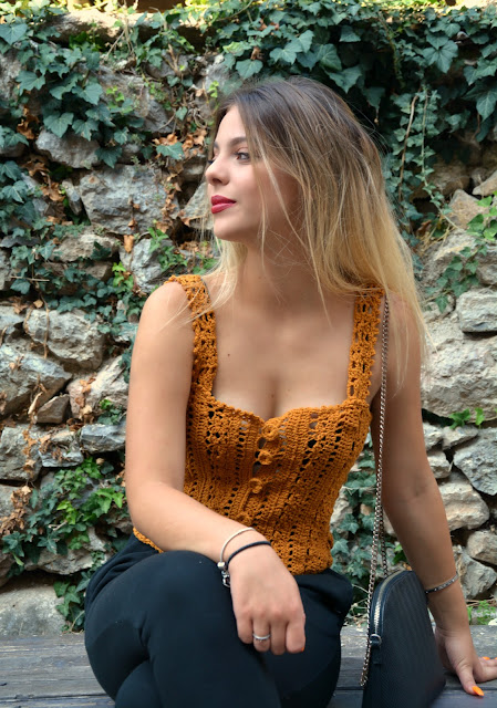 Brigitte Crochet Top - pattern release