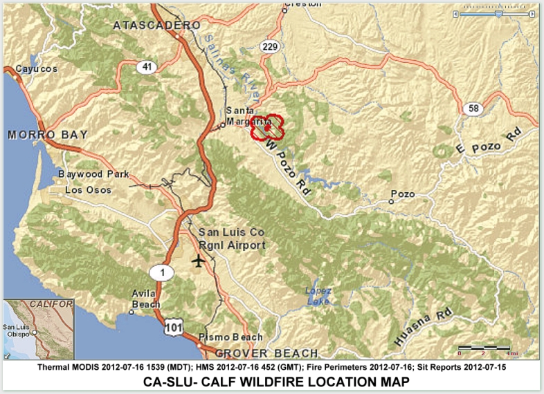 CFN CALIFORNIA FIRE NEWS CAL FIRE NEWS CASLUCalf 640 acres 20
