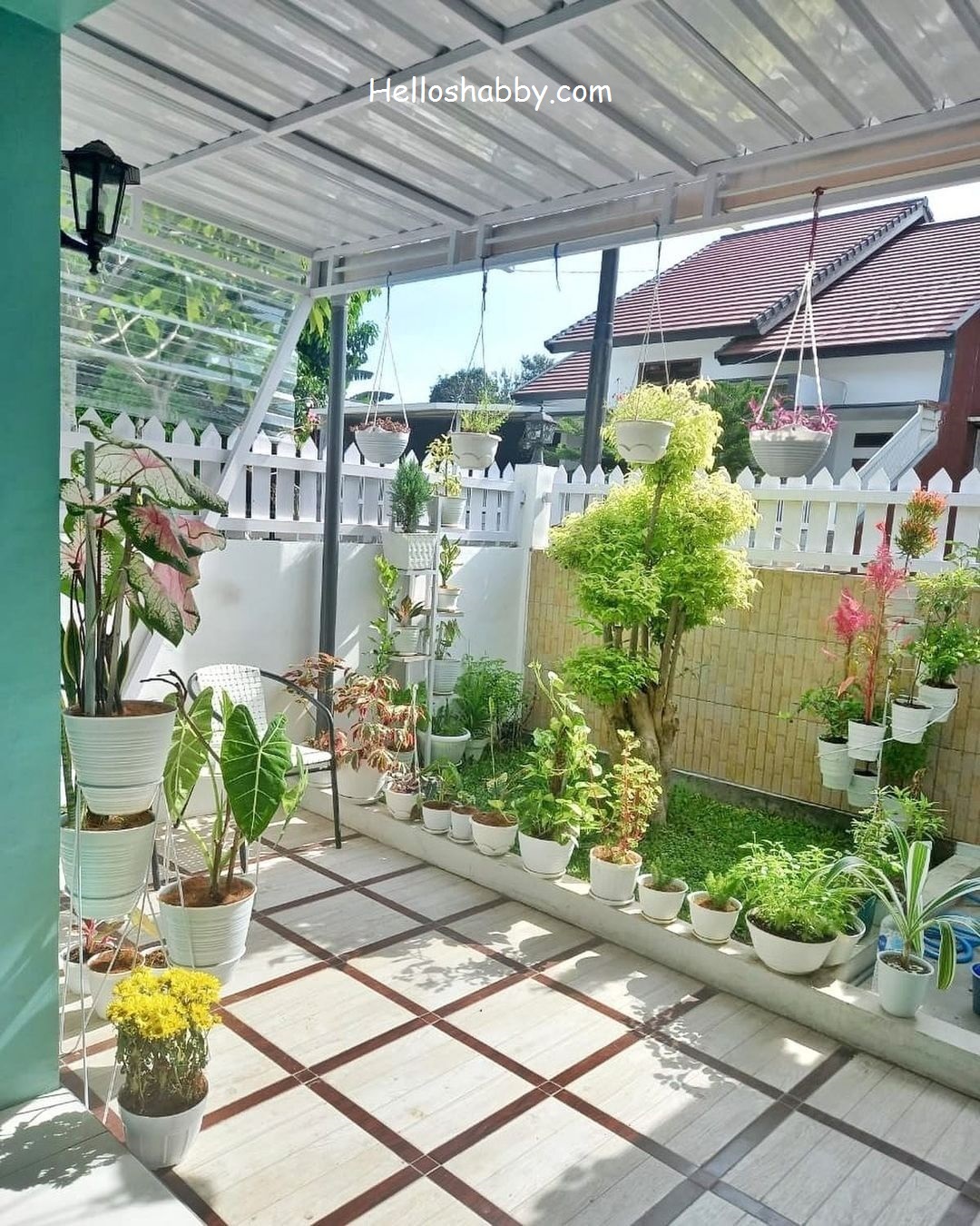 Desain Taman Teras Minimalis Depan Rumah