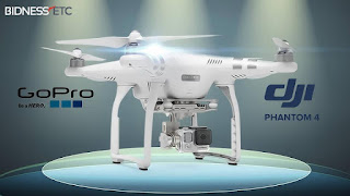 Spesifikasi DJI Phantom 4 Professional Quadcopter - OmahDrones