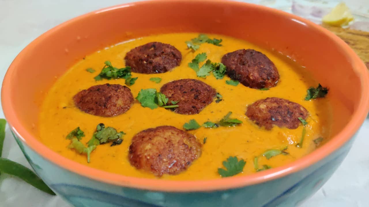 Cauliflower Kofta Curry Recipe Veg lunch, Dinner Meal Idea