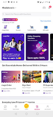 magicpin redeem cash voucher earn money online from smartphone app
