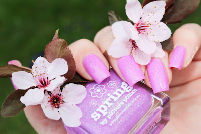 Swatch of the nail polish "Spring" from Picture Polish Swatch of the nail polish "Spring" from Picture Polish