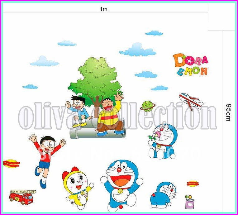 WALL STICKER DORAEMON OLIVA COLLECTION