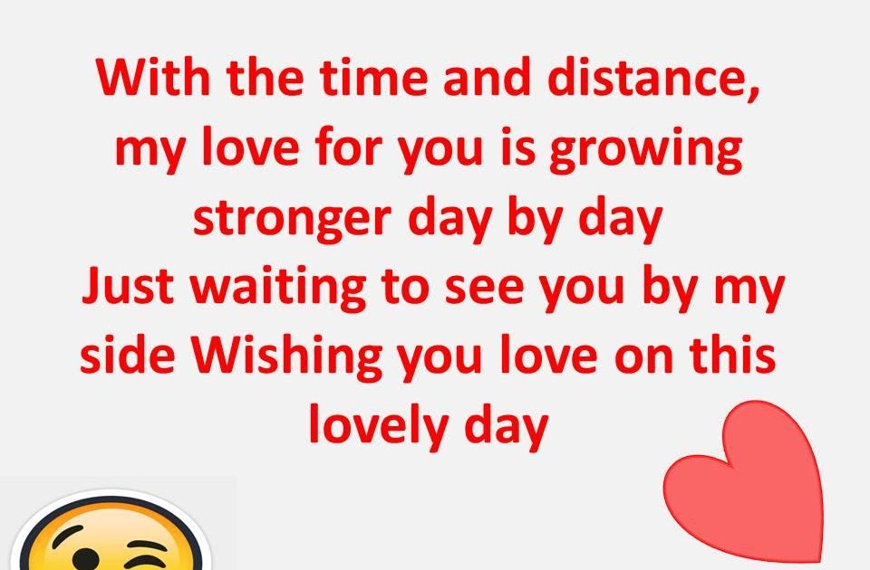 Valentines Day Messages for Long Distance Relationship