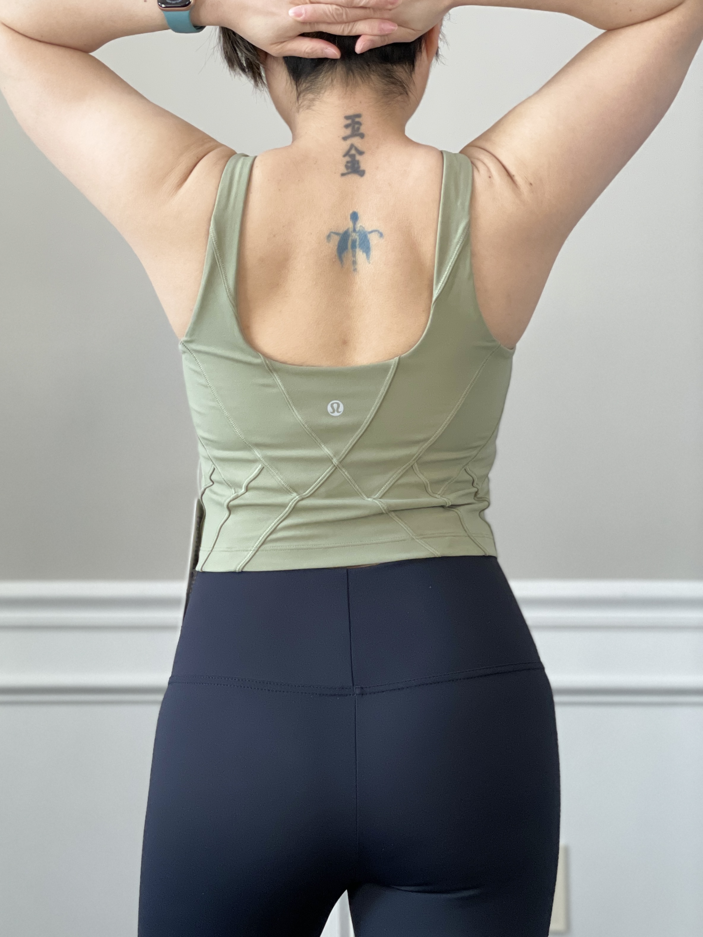 Zella dupe for the Sweet Awakenings Bra. Larger chest/band ladies rejoice!  Wearing with grape 🍇 thistle WT 23'. Review in comments. : r/lululemon