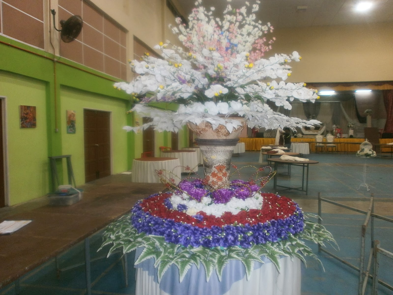 Dekorasi  Lelangit Muar Johor dekorasi  gubahan bunga di 