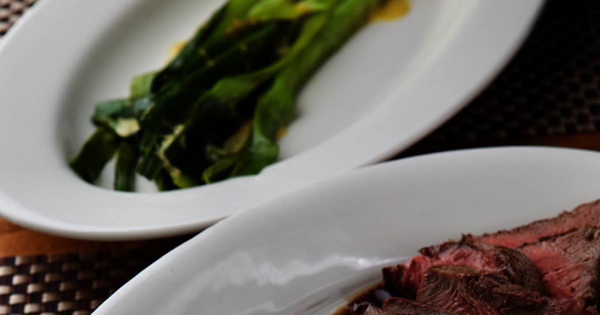 OISHII! Roasted Oyster blade with Chinese leeks