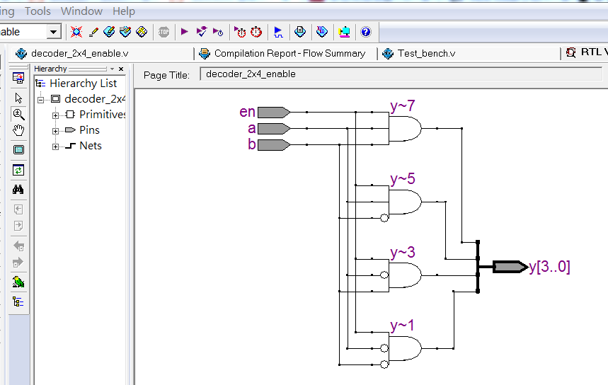 alex9ufo 聰明人求知心切: 2 to 4 decoder HDL Verilog Code