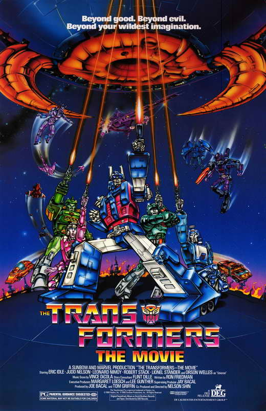 JIMSMASH ! ! ! 'TRANSFORMERS THE MOVIE' (1986) RETURNS TO THEATERS