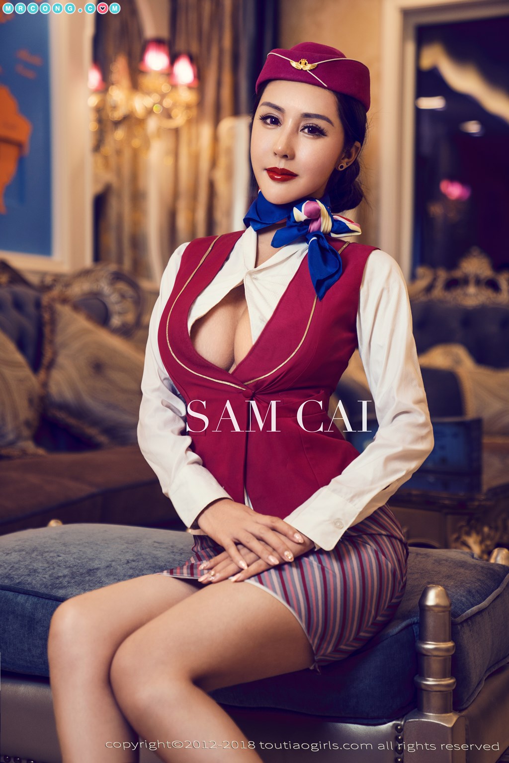 TouTiao 2018-04-07: Model Cai Nan (蔡 楠) (10 photos)