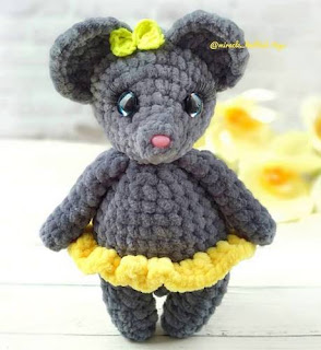 PATRON GRATIS RATA AMIGURUMI 38495