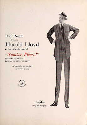 Póster Cortometraje ¿Número, por favor? de Harold Lloyd