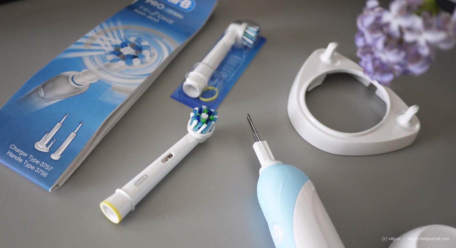 Тест-обзор | электрическая зубная щетка Braun Oral-B PRO 570 CROSS ACTION 