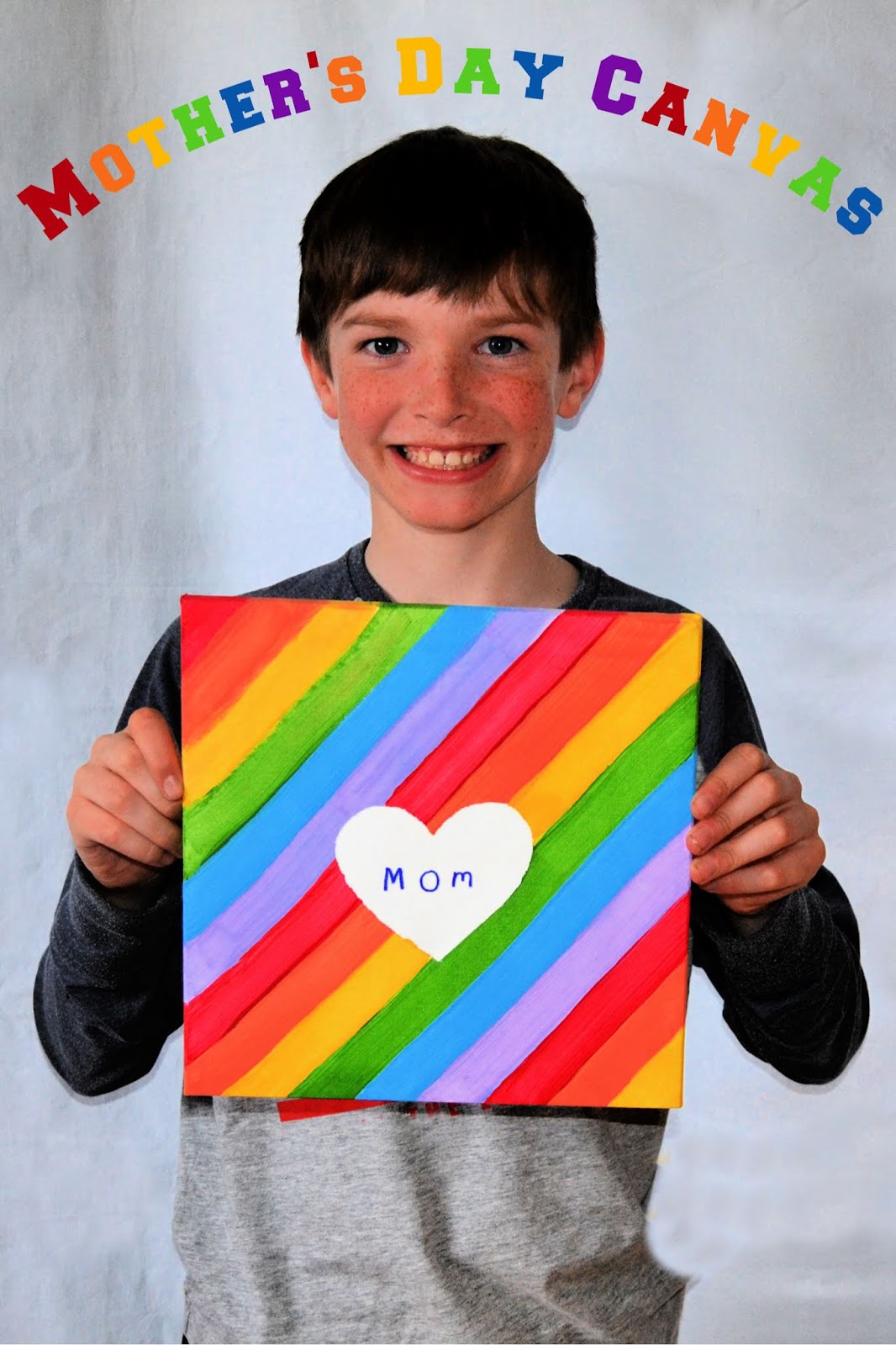 East Coast Mommy DIY Mother's Day Canvas