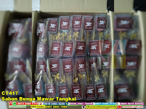 jual Sabun Bunga Mawar Tangkai