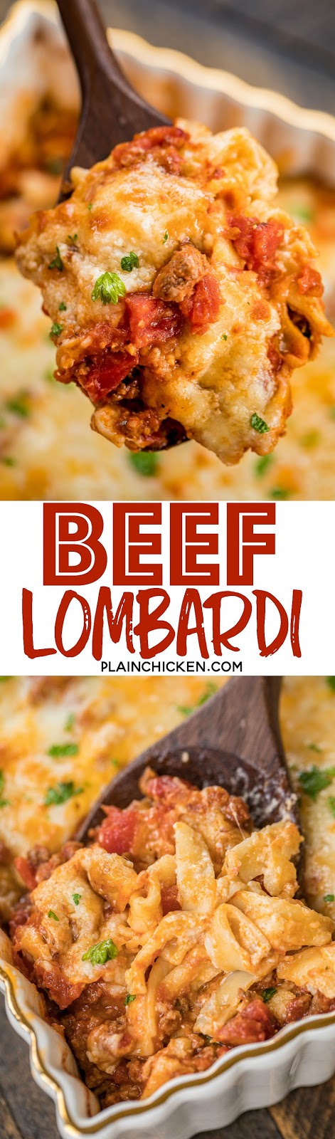 Beef Lombardi Casserole | Plain Chicken