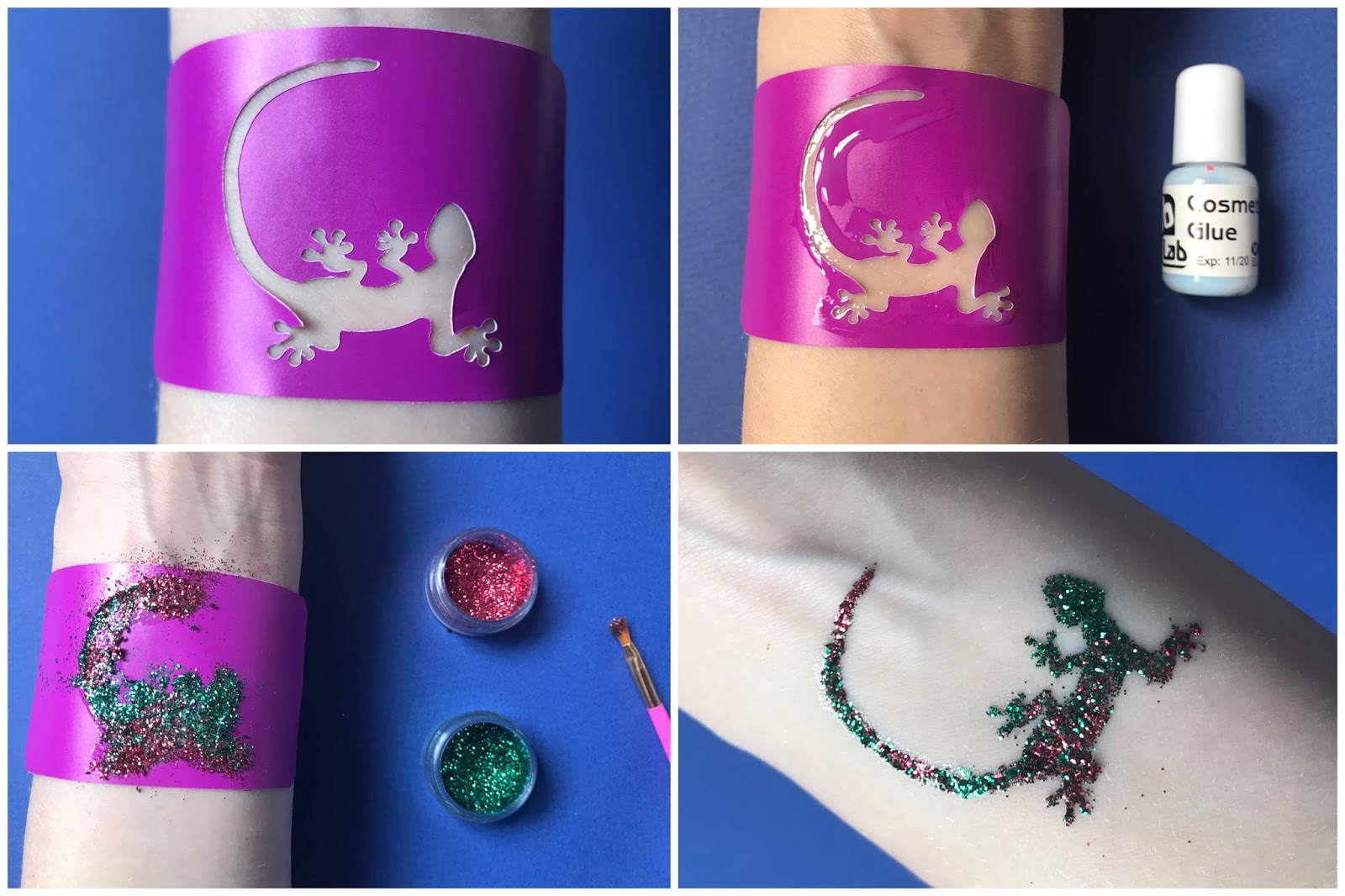 Review FabLab Nail Art, Glitter Tattoos and Hairlights Counting To Ten