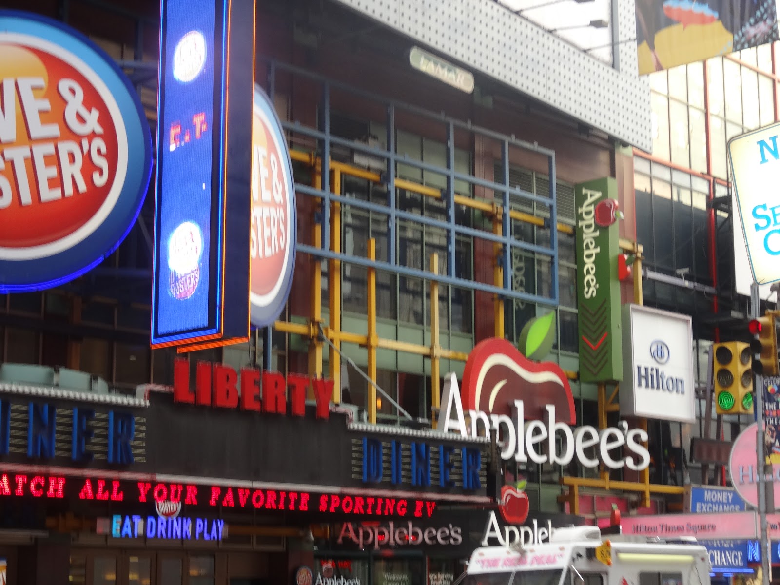 Miquelli's Amerikablog Restaurant Applebees Times Square, New York