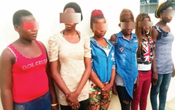 6 girls used sex slaves abuja