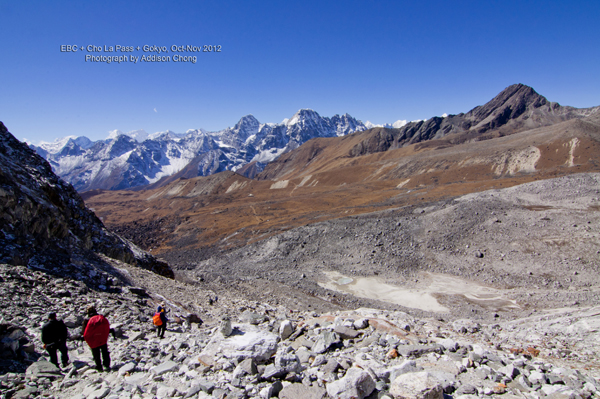 Crossing Cho La Pass via Dzongla Crossing Cho La Pass via Dzongla