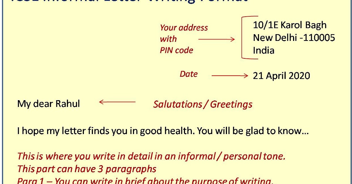 Kannada Letter Writing Format Formal Letter Format Sample Example