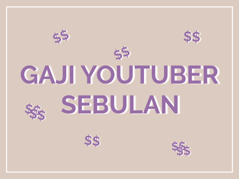 Beeha Azman Berapa Gaji Youtuber Sebulan