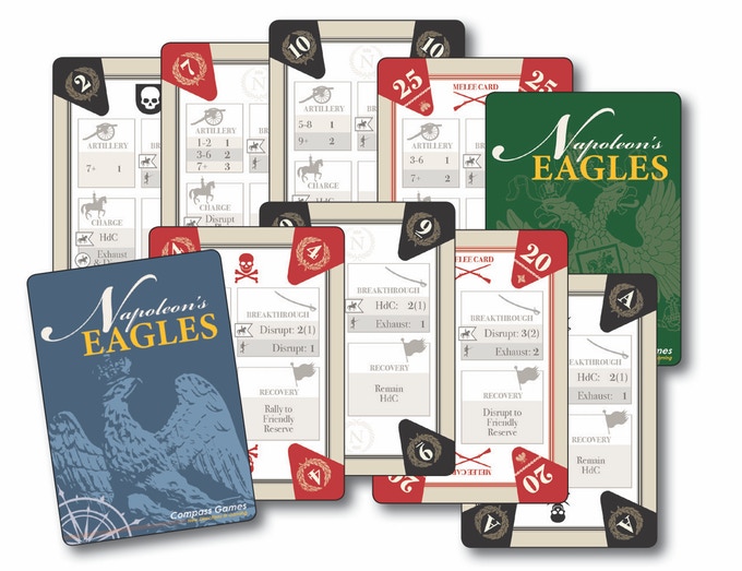 Tabletop Fix Compass Games Napoleon's Eagles Kickstarter