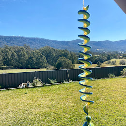 How I made a Crochet Wind Spinner - Samelia's Mum