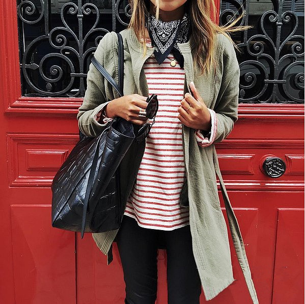 STREET STYLE INSPIRATION; ARMY GREEN JACKET.