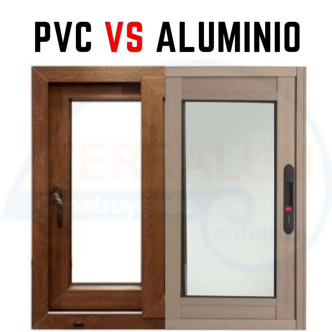 Ventanas de PVC VS ventanas de Aluminio