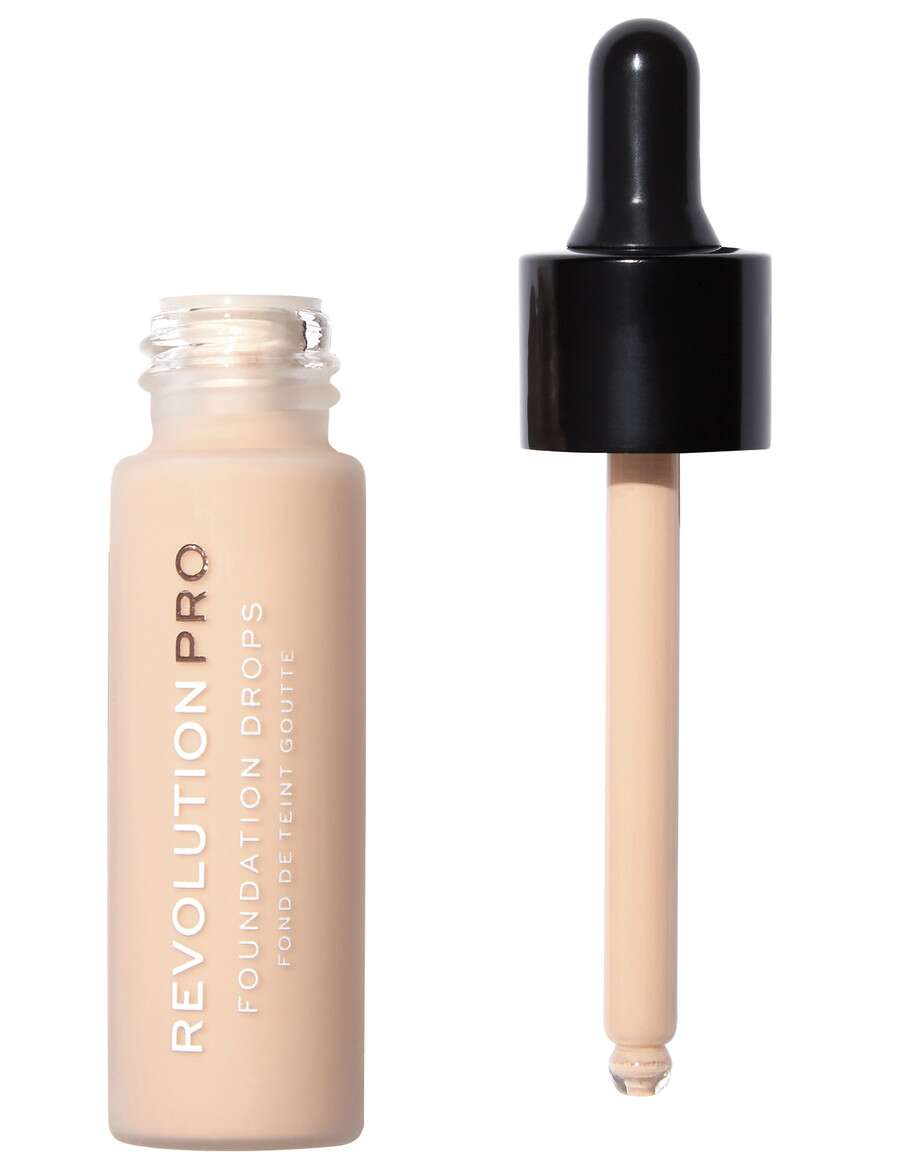 New in Revolution PRO foundation drops