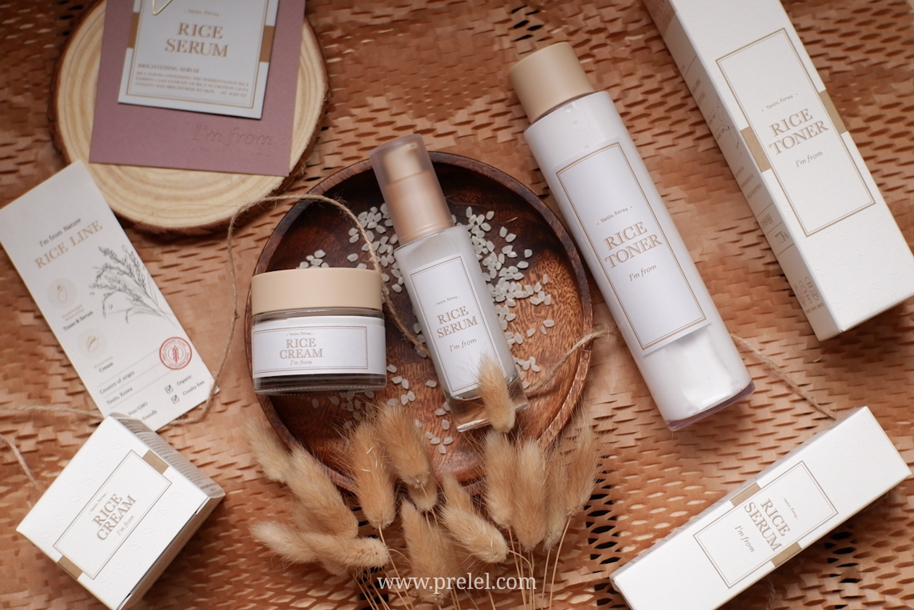 I'm from Rice Toner, Serum and Cream Review