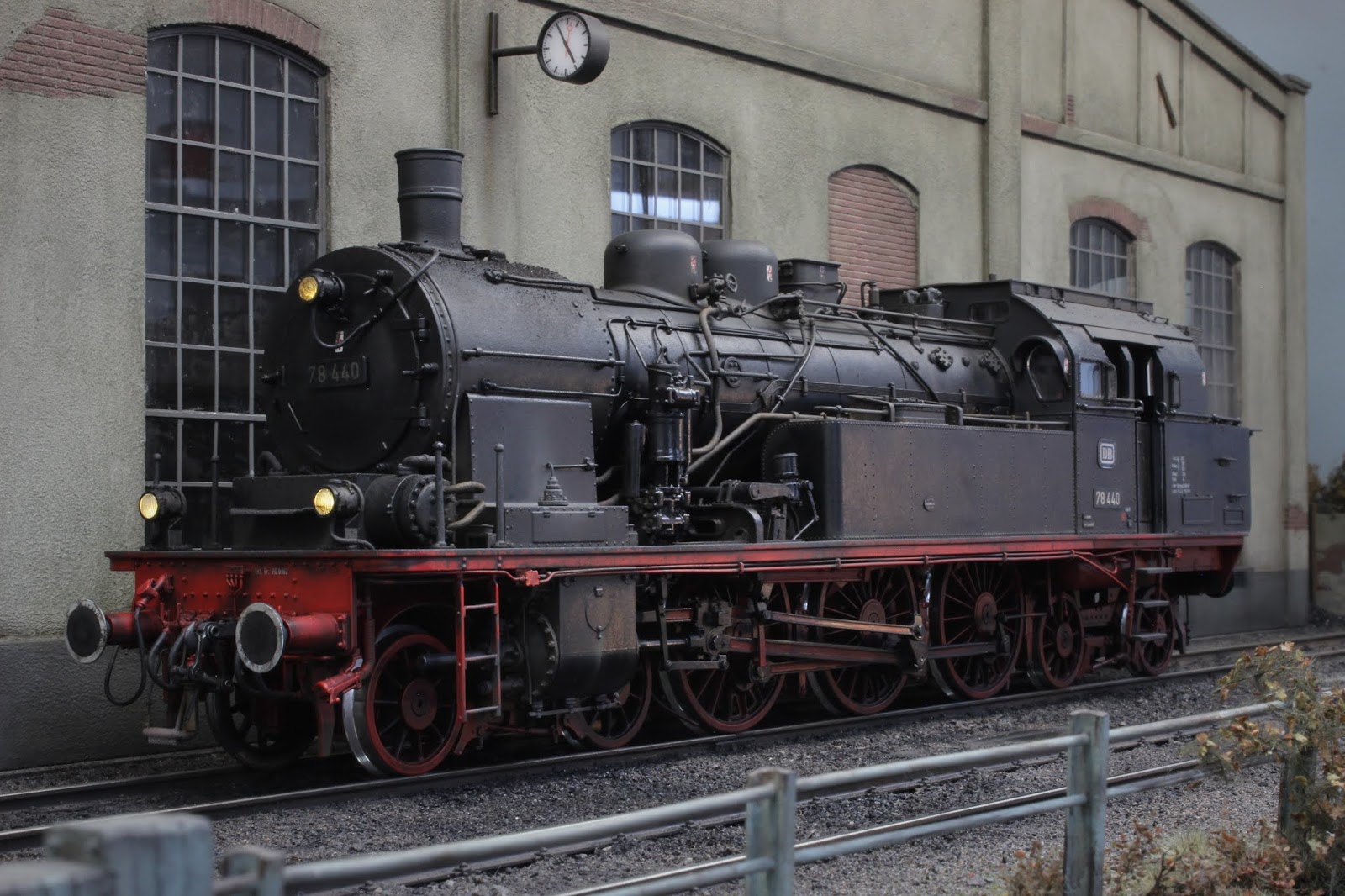 becasse weathering: Perfekte Preußin: die BR 78 von Märklin in Spur 1