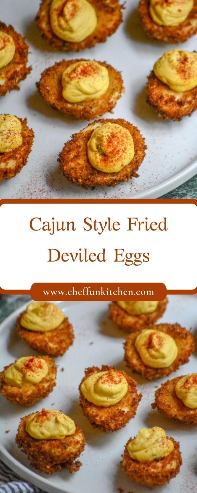 Cajun Style Fried Deviled Eggs Cajun Style Fried Deviled Eggs