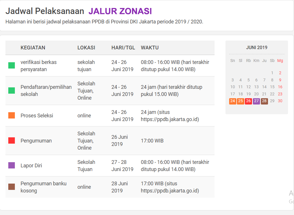 Info Sekolah June 2019